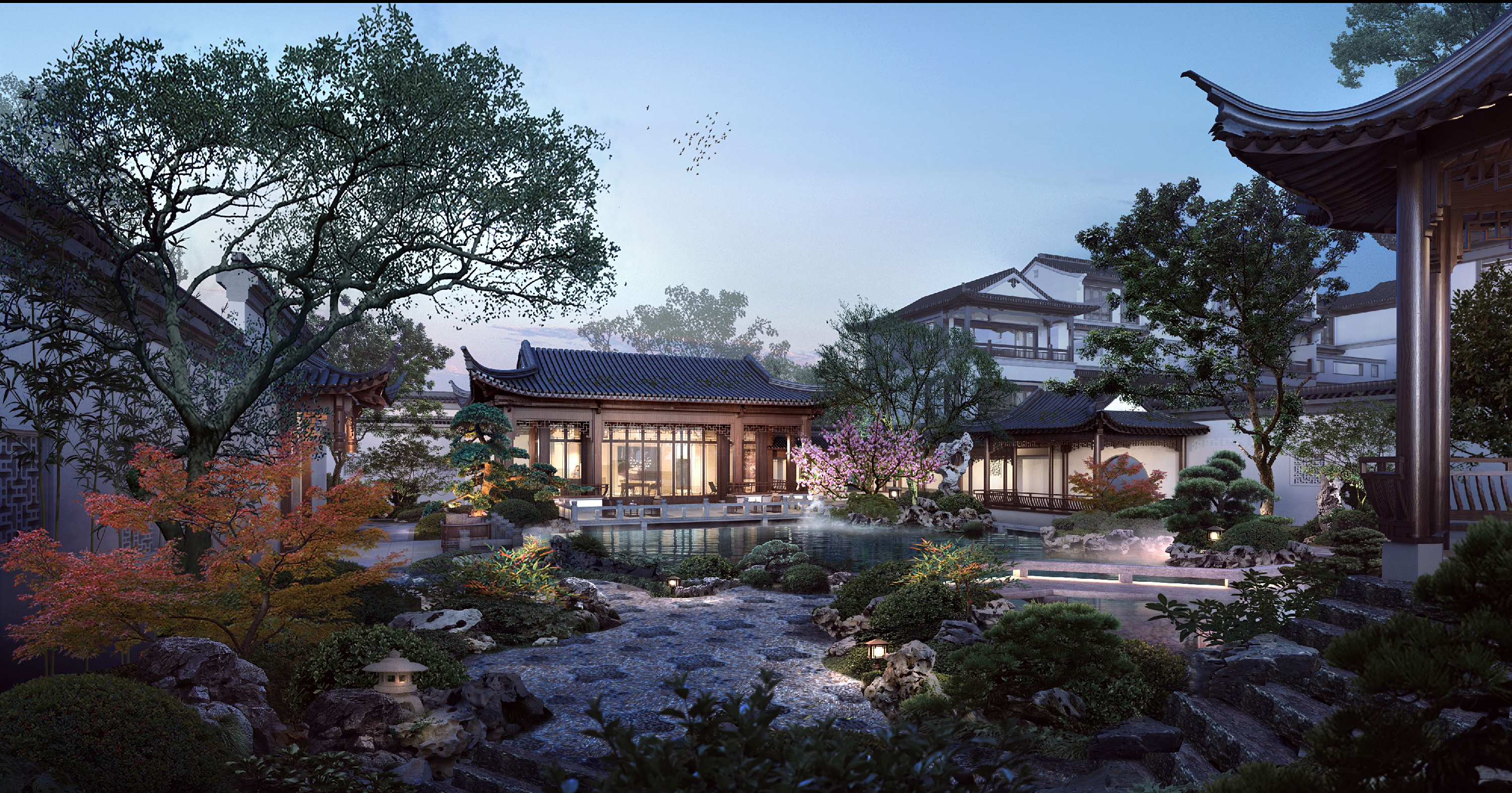 无锡中式庭院
